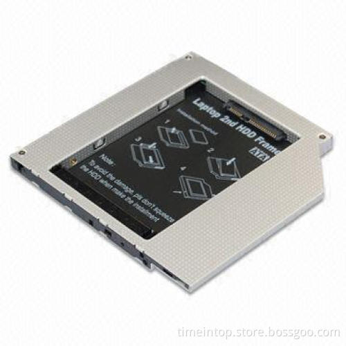 9.5mm SATA 2nd HDD Caddy for Laptop with 9.5mm ODD Bay